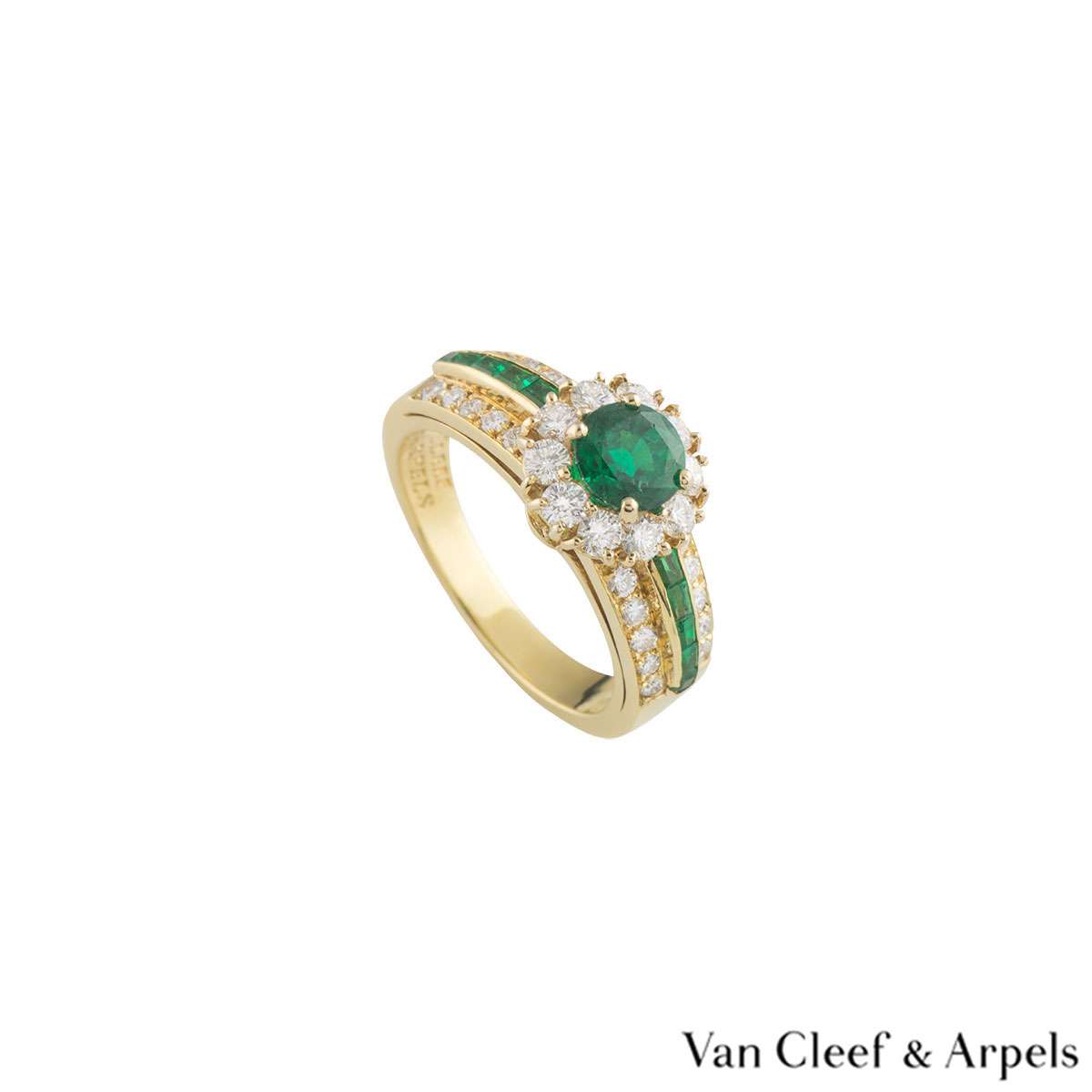 van cleef emerald ring